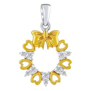 Stříbrný/pozlacený přívěsek Missy s Brilliance Zirconia FW15228PGP