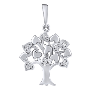 Stříbrný přívěsek strom života Yara s Brilliance Zirconia PRGPAP0226P