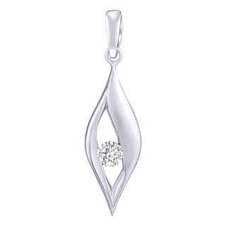 Stříbrný přívěsek Nadine s čirým Brilliance Zirconia FWP15332W