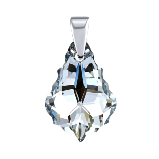 Stříbrný přívěsek se Swarovski® Crystals Baroque 16mm Argent LSW166P