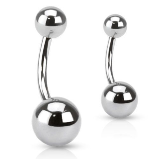 Piercing do pupíku - banánek