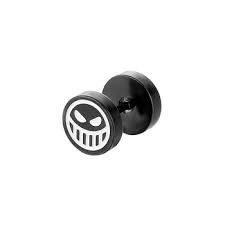 Piercing falešný plug Smajlík