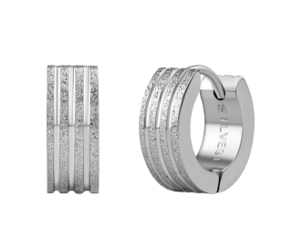 Náušnice kruhy Benis z chirurgické oceli 13 mm