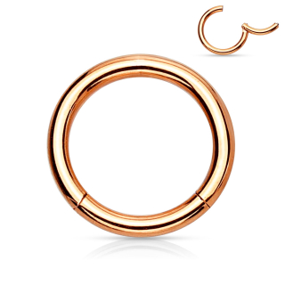 Piercing kruh segment Rosegold