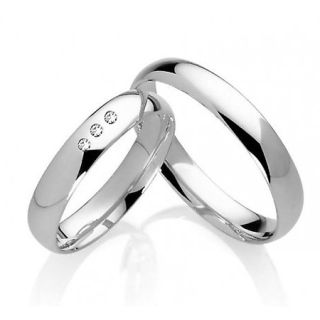 Snubní prsteny z chirurgické oceli OC1005