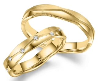 Snubní titanové  prsteny TI-28