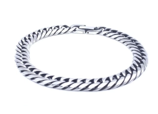 Náramek z chirurgické oceli Moxten 0,8 cm Matný