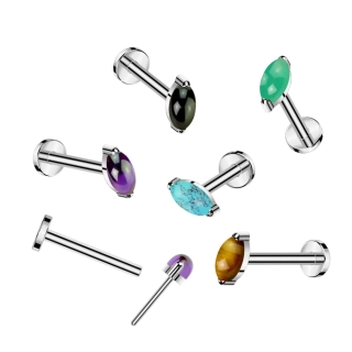 Piercing do brady  - labreta TITAN