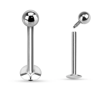 Piercing do brady  - labreta Ocel