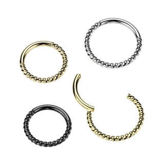 Piercing kruh segment kroucený