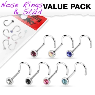 Piercing 7x nosovka chirurgická ocel