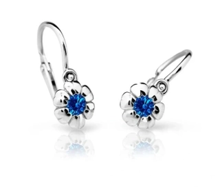 Dětské náušnice Cutie Jewellery C2151-Blue