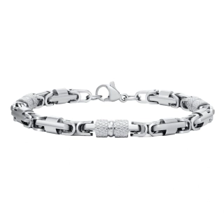 Náramek z chirurgické oceli Byzantine Chain Steel