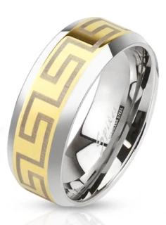 Prsten z chirurgické oceli Řezor