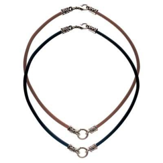 Řetízek Leather CL2 Hnědá