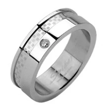 Prsten z chirurgické oceli 