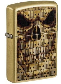 Zapalovač ZIPPO Skulls on Skulls Design