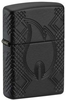 Benzínový zapalovač Zippo Armor® Rivet Flame Design