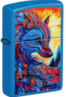 Benzínový zapalovač ZIPPO Abstract Fox Design