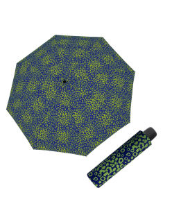 Hit Mini Loop Blue & Green - dámský skládací deštník