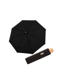 Nature Mini uni simple black FSC® - EKO deštník