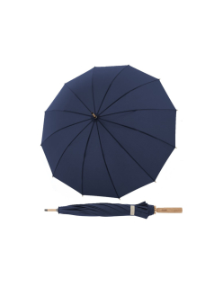 Nature Long Bamboo Deep Blue - EKO deštník