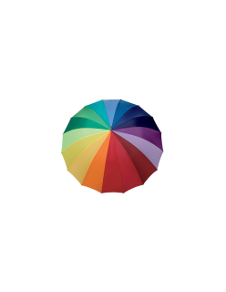Golf Rainbow - partnerský holový deštník