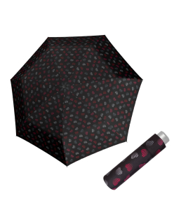 Mini Light Emotion black - dámský skládací deštník