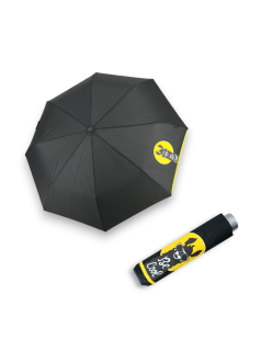 Mini Light Kids Black Lama - dětský skládací deštník