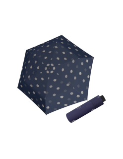 Fiber Havanna Timeless Blue Dots - dámský skládací deštník
