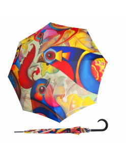 Modern Art BIRDIE - holový vystřelovací deštník