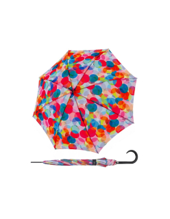 Modern Art Long AC Bubblegum - holový vystřelovací deštník