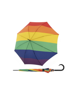 Modern Art Pride Rainbow - holový vystřelovací deštník