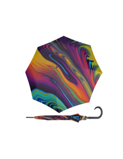 Modern Art Long AC Flowing Colors - holový vystřelovací deštník