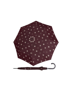 Fiber Flex AC Timeless Red Dots - dámský holový vystřelovací deštník