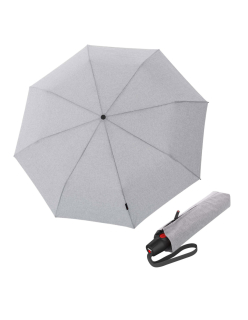KNIRPS T.200 Medium Duomatic Melange grey - elegantní plně automatický deštník