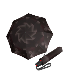 KNIRPS T.200 Symphony chocolate - elegantní plně automatický deštník