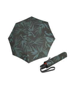 KNIRPS T.200 Medium Duomatic Botany oliv - elegantní plně automatický deštník