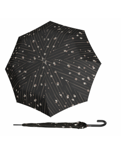Knirps T .760 Stick Automatic pencil black - elegantní holový vystřelovací deštník
