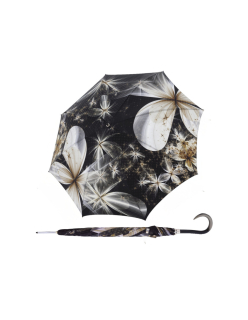 Elegance Boheme Magnolia - dámský luxusní deštník s potiskem květů magnolie