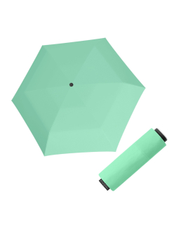 Fiber Mini Compact uni Mint Green - dámský skládací deštník
