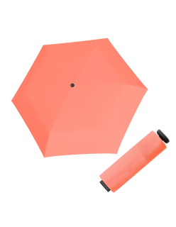 Fiber Mini Compact uni Neon Coral - dámský skládací deštník