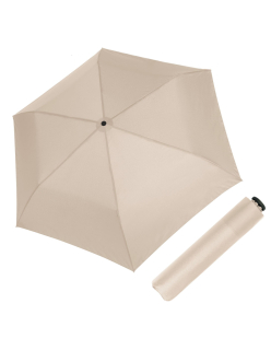 Zero 99 Macadamia beige - dámský/pánský skládací deštník