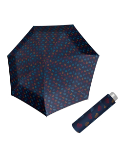 Mini Light Emotion blue - dámský skládací deštník