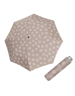 Mini Light Soul taupe - dámský skládací deštník