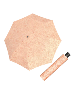 Fiber Mini Giardino soft orange - dámský skládací deštník