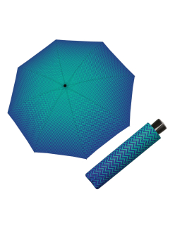 Fiber Mini Strong blue - dámský skládací deštník
