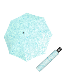 Magic fiber Giardino mystic blue– dámský plně automatický deštník