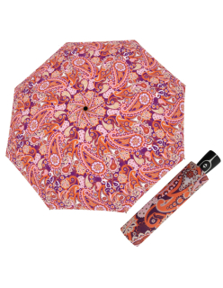 Fiber Magic Paisley berry – dámský plně automatický deštník