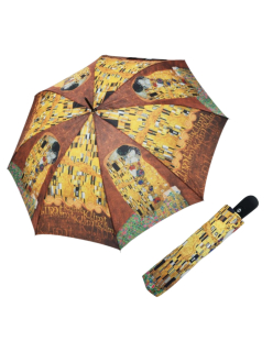 Magic Mini Klimt "Der Kuss" - dámský plně automatický deštník
